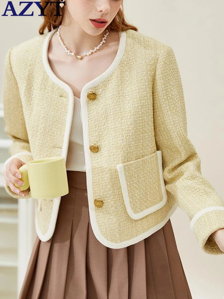 AZYT Korean Loose O Neck Women's Jakcet Fashion Pocket Women Spring Jacket Casual Short Basic Coat For Women 2023 Female Jackets
AZYT Korean Loose O Neck Women's Jakcet Fashion Pocket Women Spring Jacket Casual Short Basic Coat For Women 2023 Female Jackets