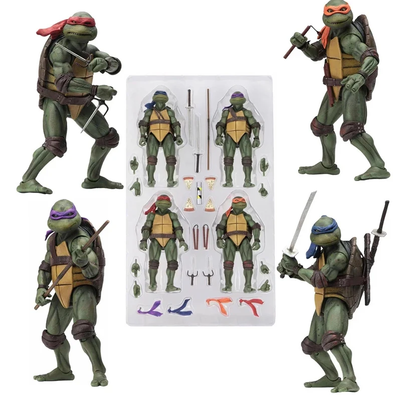 Фигурка Neca Turtle, игрушки Raphael Da Vinci Michelangelo Donatello, подвижная коллекционная модель, игрушки, подарки 
Фигурка Neca Turtle, игрушки Raphael Da Vinci Michelangelo Donatello, подвижная коллекционная модель, игрушки, подарки