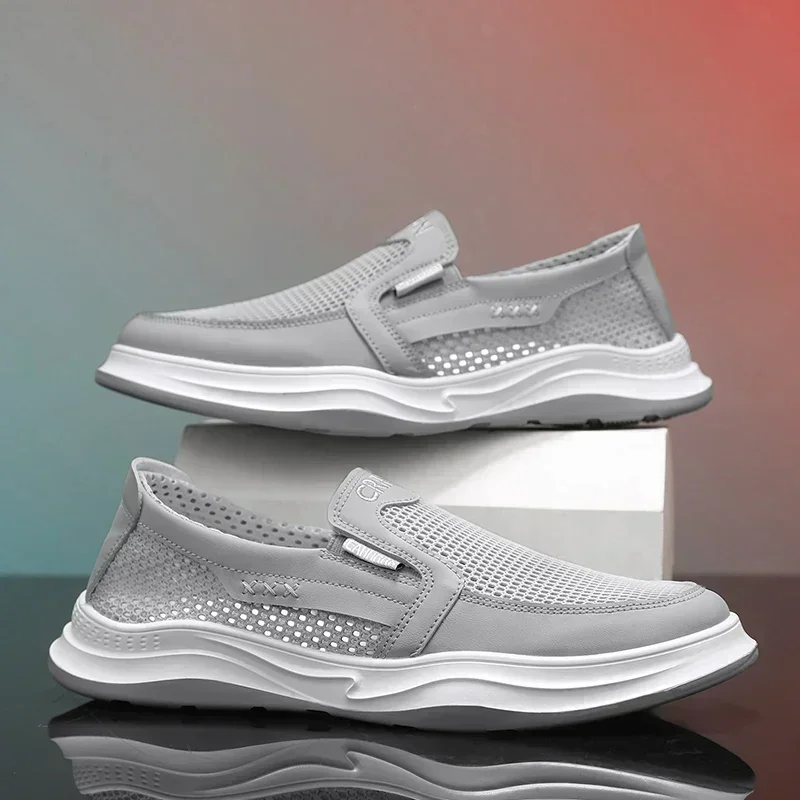 Men Shoes 2024 Summer Men Sneakers Loafers Breathable New Style Casual Shoes High Quality Loafers Mesh Surface Casual Sneakers
Men Shoes 2024 Summer Men Sneakers Loafers Breathable New Style Casual Shoes High Quality Loafers Mesh Surface Casual Sneakers