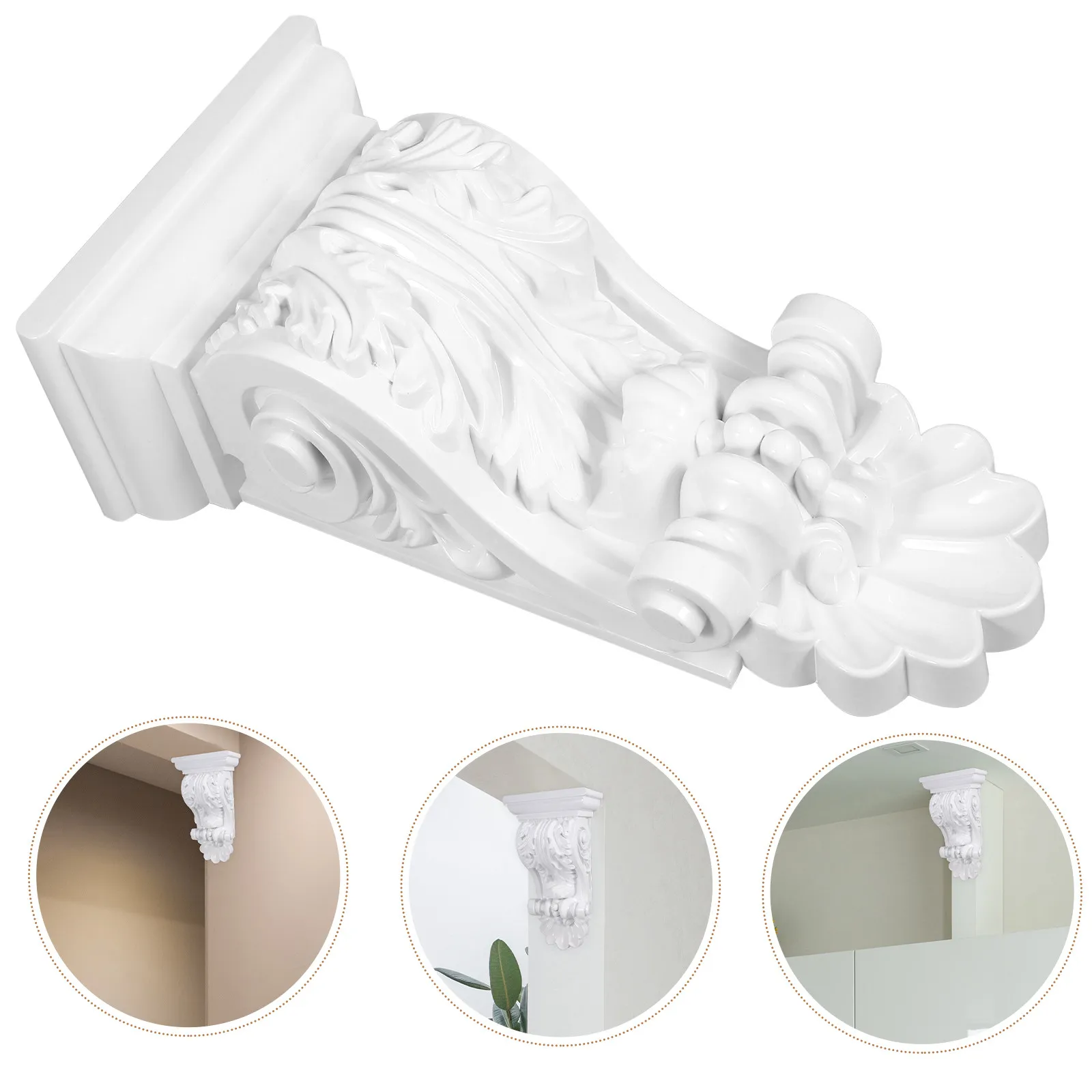 Carved White Corbel European Style Beam Suspension Decorative Applique for Ceiling and Wall Home Living Room Decor
Carved White Corbel European Style Beam Suspension Decorative Applique for Ceiling and Wall Home Living Room Decor