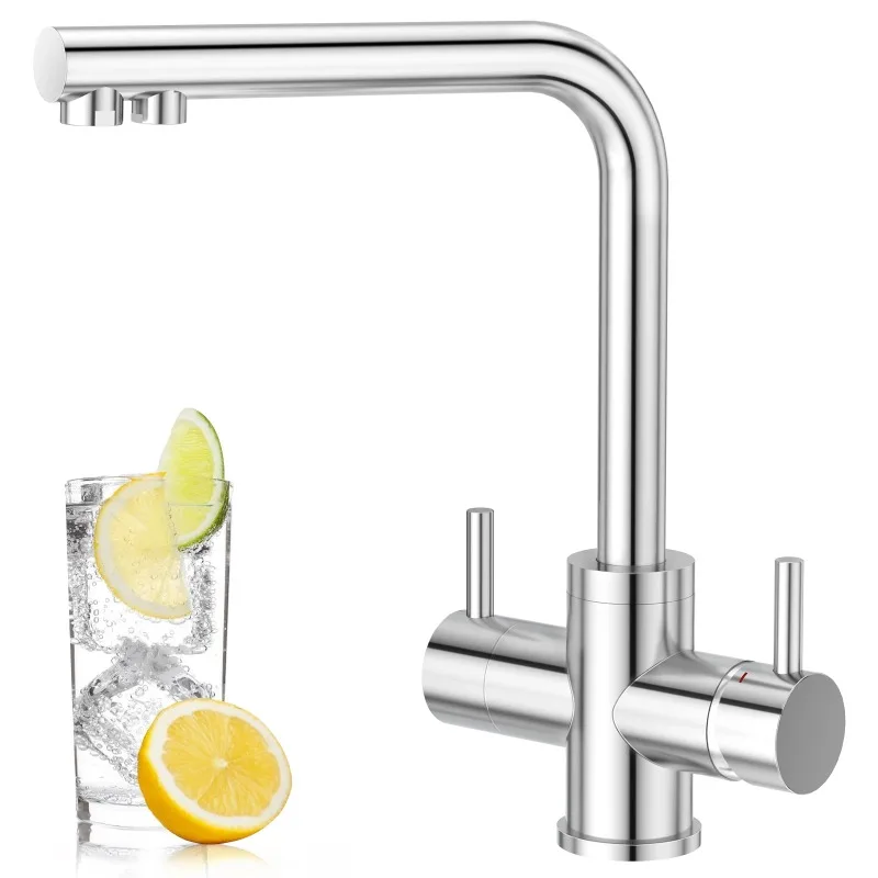 CUPC CE 4 Way/3Way Kitchen Faucet 304SS Kitchen Sink Mixer Tap 4 In 1 Soda Sparkling Water Tap Ro System 4 Way Filter Faucet
CUPC CE 4 Way/3Way Kitchen Faucet 304SS Kitchen Sink Mixer Tap 4 In 1 Soda Sparkling Water Tap Ro System 4 Way Filter Faucet
