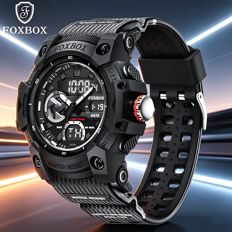 LIGE Electronics Men's Watches LED Digital Date Sport Watch Dual Display Waterproof Luminous Quartz Men Watch Relogio Masculino
LIGE Electronics Men's Watches LED Digital Date Sport Watch Dual Display Waterproof Luminous Quartz Men Watch Relogio Masculino