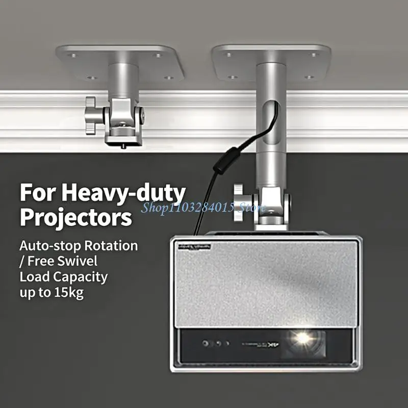 R6FF Projector Ceiling Mount 360degree Horizontal Rotation 180degree Tilt Adjustment
R6FF Projector Ceiling Mount 360degree Horizontal Rotation 180degree Tilt Adjustment