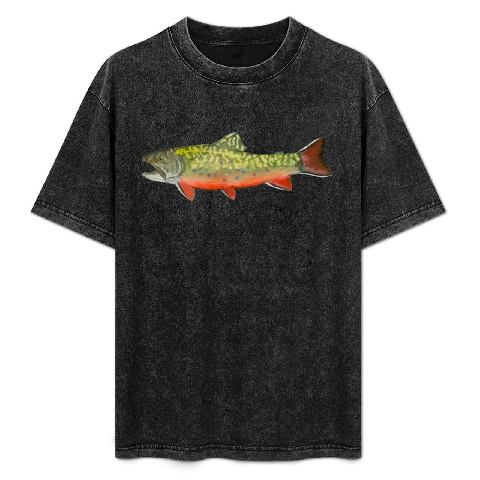 Brook Trout T-Shirt Casual Trendy Short Sleeve T-Shirt
Brook Trout T-Shirt Casual Trendy Short Sleeve T-Shirt