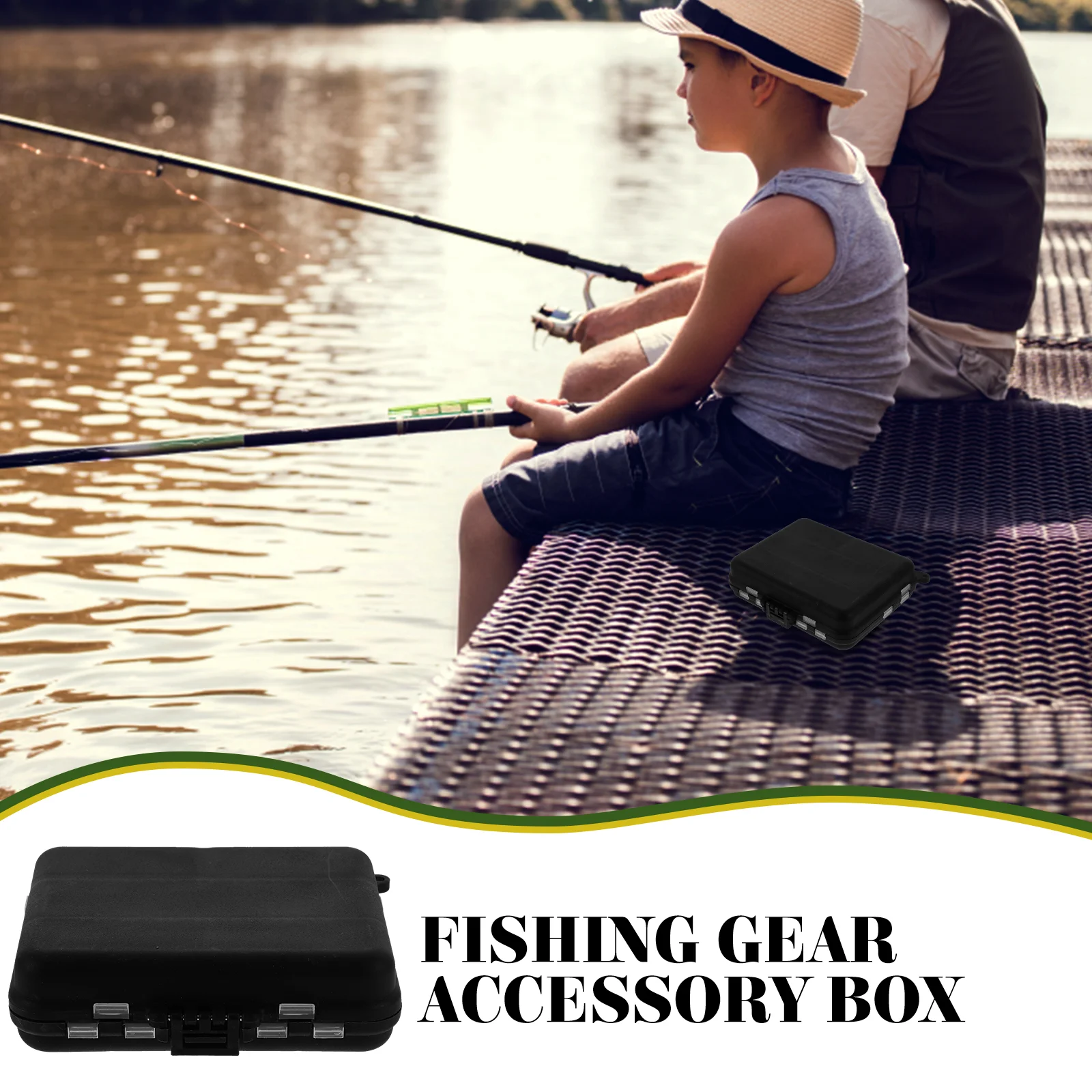 Multifunctional Durable Plastic Fishing Tool Organizer Storage Container For Anglers Fishing Equipment Black
Multifunctional Durable Plastic Fishing Tool Organizer Storage Container For Anglers Fishing Equipment Black