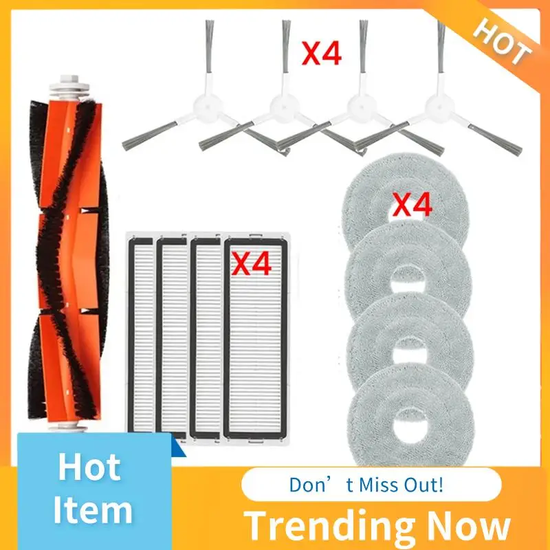 BBNV-Replacement Parts For Xiaomi S20 Plus S20+ Robot Vacuum Cleaner Main Side Brush Hepa Filter Mop Cloth Accessories Kit
BBNV-Replacement Parts For Xiaomi S20 Plus S20+ Robot Vacuum Cleaner Main Side Brush Hepa Filter Mop Cloth Accessories Kit