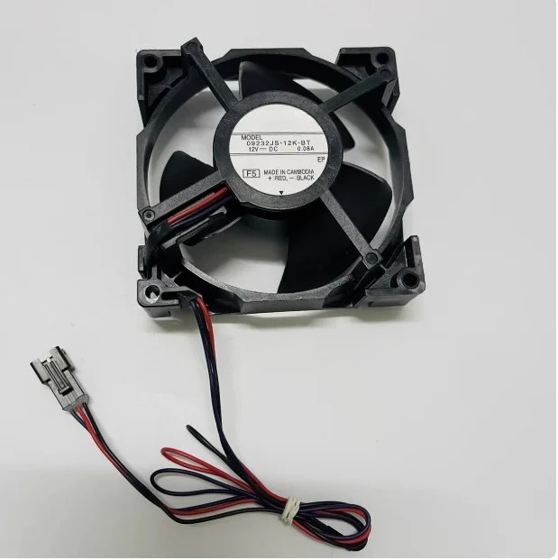 Suitable for refrigerator 216WGY2102GD fan 09232JS-12K-BT fan 12v0.08A
Suitable for refrigerator 216WGY2102GD fan 09232JS-12K-BT fan 12v0.08A