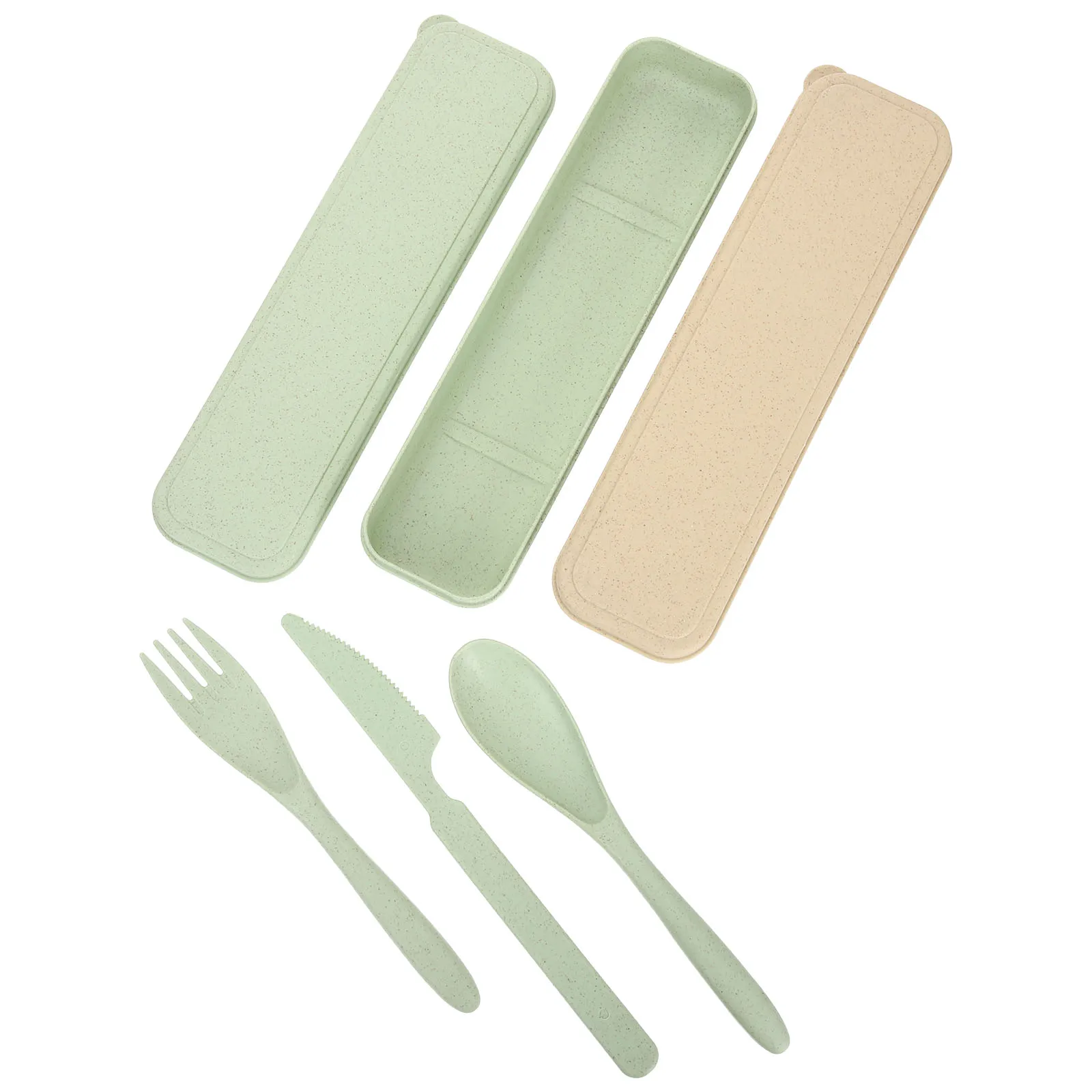 2 Sets Portable Tableware Kitchen Utensils Multi-function for Camping Travel Suite Plastic Picnic Child
2 Sets Portable Tableware Kitchen Utensils Multi-function for Camping Travel Suite Plastic Picnic Child