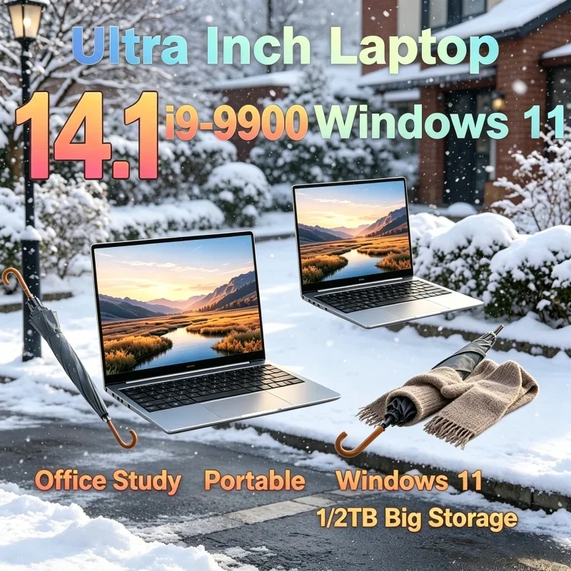 14.1inch High Speed Portable Laptop Intel Core I9-9900 DDR4 2TB SSD Multifunctional Office Gaming Business Notebook PC
14.1inch High Speed Portable Laptop Intel Core I9-9900 DDR4 2TB SSD Multifunctional Office Gaming Business Notebook PC