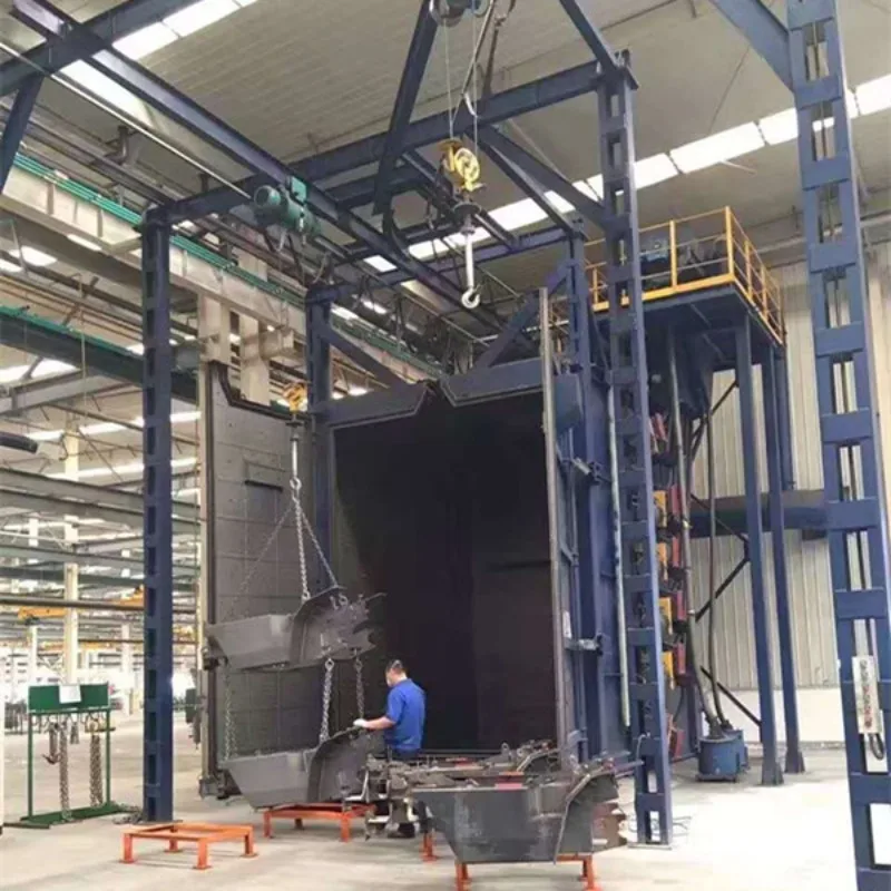 Professional Electri Hanger Type Shot Blasting Machine Single hook shot blasting machine for Cleaning Gas Bottles and Burnishing
Professional Electri Hanger Type Shot Blasting Machine Single hook shot blasting machine for Cleaning Gas Bottles and Burnishing