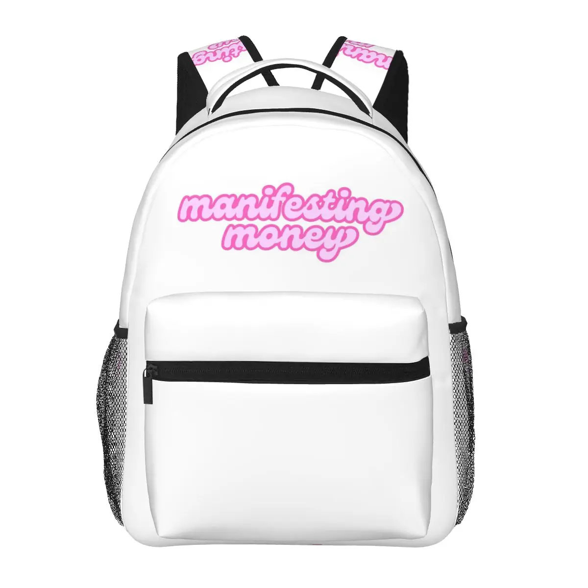 Manifesting Money Pink Finance Decal Backpack Hot Sale Daypack Boys Girls BookBag School Bag Shoulder Bags for Men Women
Manifesting Money Pink Finance Decal Backpack Hot Sale Daypack Boys Girls BookBag School Bag Shoulder Bags for Men Women
