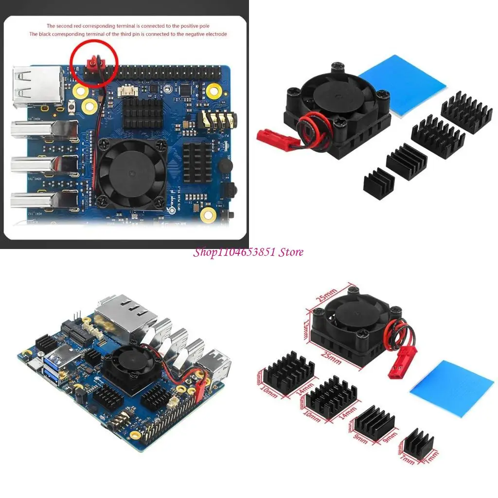 Высококачественный вентилятор радиатора с алюминиевым основанием для макетной платы 5
Высококачественный вентилятор радиатора с алюминиевым основанием для макетной платы 5