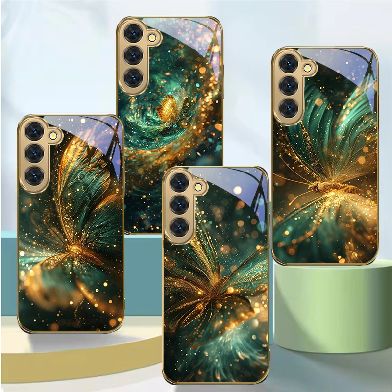 Wings of Flowing Light For Samsung Galaxy S26 S20 FE S21 S22 S23 Plus S24 Ultra S25 Ultra S21 25 S22Plus Golden glass phone case
Wings of Flowing Light For Samsung Galaxy S26 S20 FE S21 S22 S23 Plus S24 Ultra S25 Ultra S21 25 S22Plus Golden glass phone case