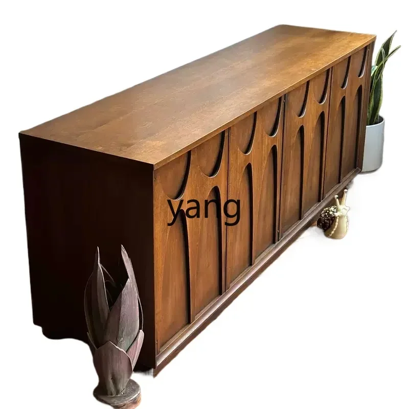 Lmm retro creative round arch solid wood dining side cabinet premium entrance cabinet against the wall side cabinet
Lmm retro creative round arch solid wood dining side cabinet premium entrance cabinet against the wall side cabinet