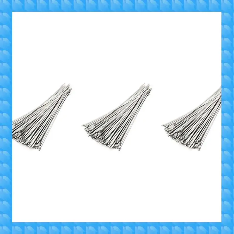 ETRT Stainless Steel Cable Ties, 300 Pcs 7.9 Inches Heavy Duty Self-Locking Cable Zip Ties, Metal Exhaust Wrap Locking Ties
ETRT Stainless Steel Cable Ties, 300 Pcs 7.9 Inches Heavy Duty Self-Locking Cable Zip Ties, Metal Exhaust Wrap Locking Ties