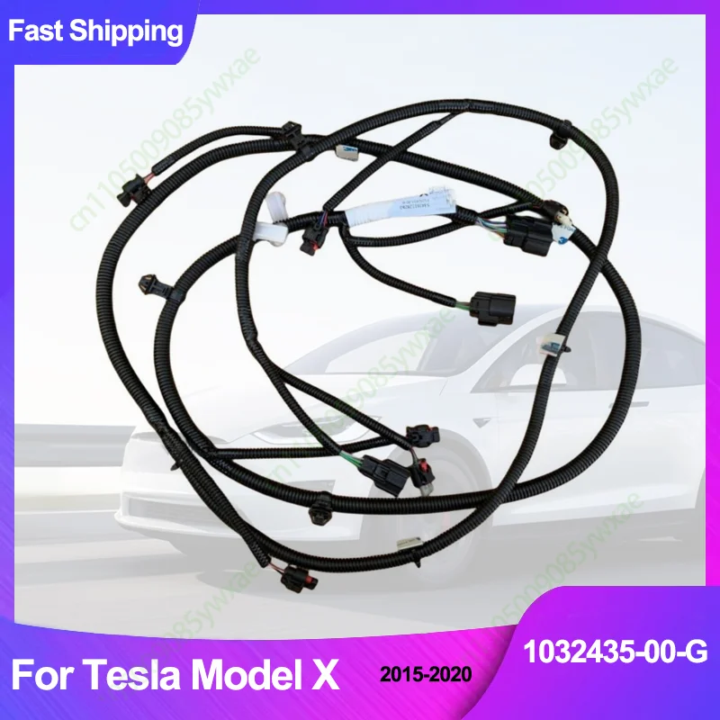 Rear Bumper Wiring Harness For Tesla Model X 1032435-00-G Radar Harness 1032435 Car Replacement Parts 2015-2020 Auto Parts 1PC
Rear Bumper Wiring Harness For Tesla Model X 1032435-00-G Radar Harness 1032435 Car Replacement Parts 2015-2020 Auto Parts 1PC