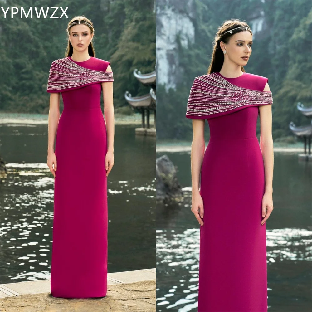 Customized Prom Gown Evening Women Party Occasion YPMWZX Scoop Neckline Column Floor Length Skirts Bead Bespoke Dresses
Customized Prom Gown Evening Women Party Occasion YPMWZX Scoop Neckline Column Floor Length Skirts Bead Bespoke Dresses