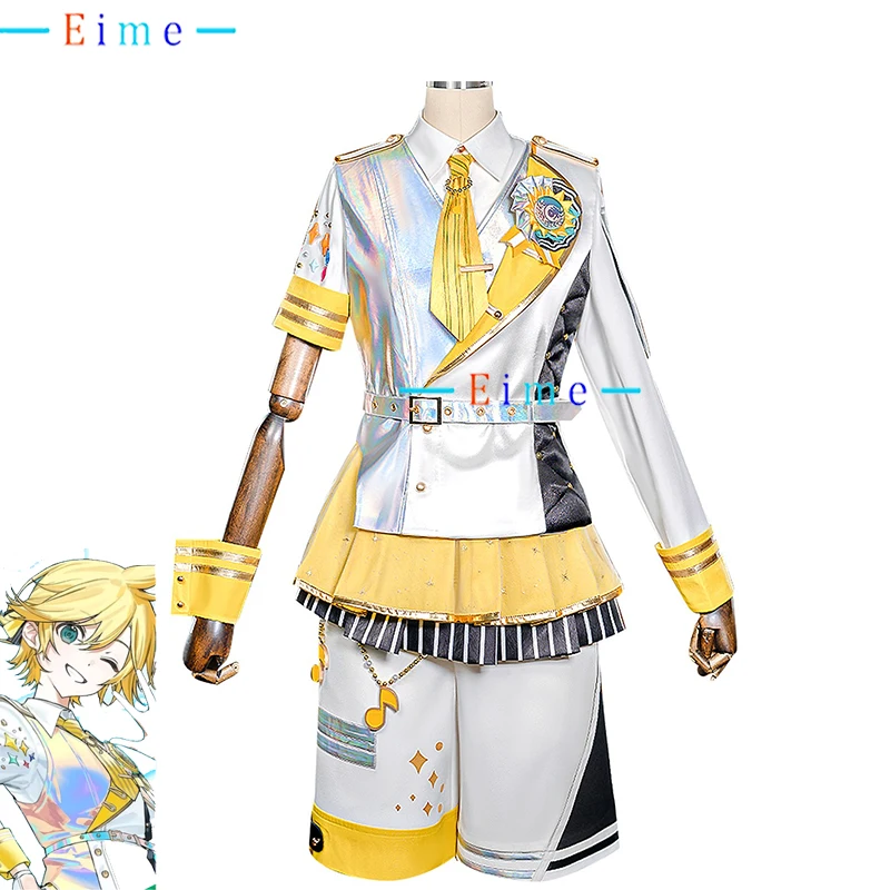 5th Anniversary Len Cosplay Costume Game PJSK Costume Cute Party Suit Top Pants Halloween Uniforms Christmas Outfits Custom Made
5th Anniversary Len Cosplay Costume Game PJSK Costume Cute Party Suit Top Pants Halloween Uniforms Christmas Outfits Custom Made