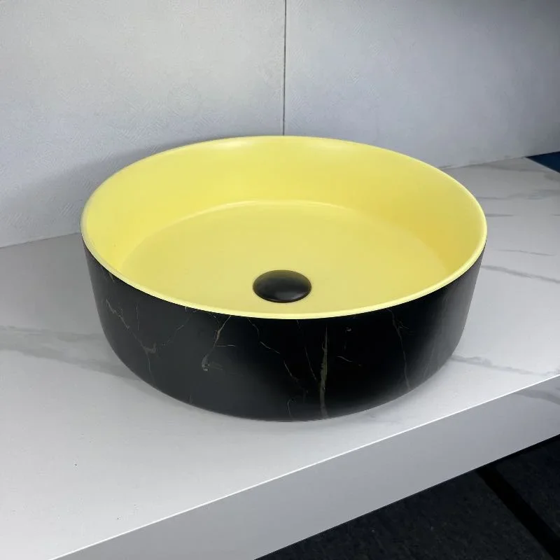 z ceramic sink bathroom matte yellow and black marble color basin wash hand basins sink bathroom lavabo washbasin
z ceramic sink bathroom matte yellow and black marble color basin wash hand basins sink bathroom lavabo washbasin