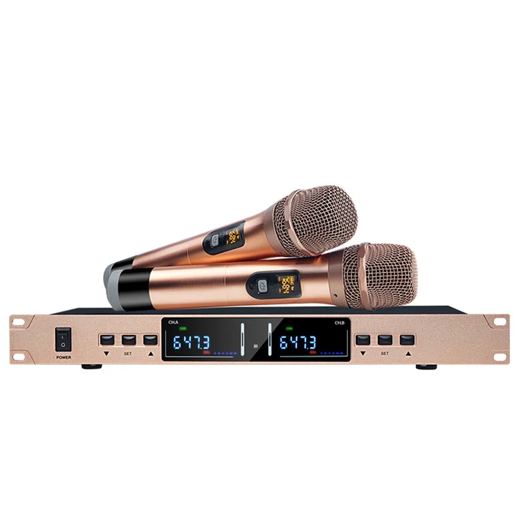 Direct Sale New Technology Micro Wireless Microphone Karaoke Machine For Speaker Factory Prices