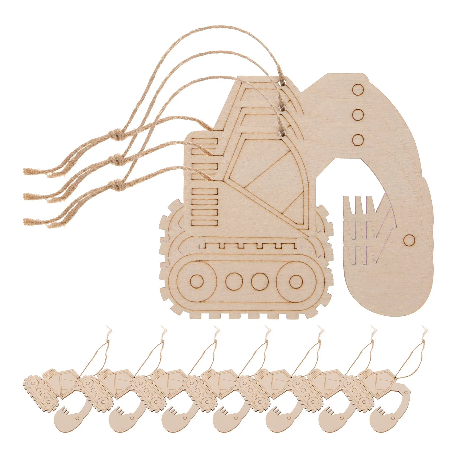 1 set Excavator Wooden Slices Unfinished Cutouts for DIY Crafts Smooth Edges Wood Slices For Centerpieces Wood Discs
1 set Excavator Wooden Slices Unfinished Cutouts for DIY Crafts Smooth Edges Wood Slices For Centerpieces Wood Discs