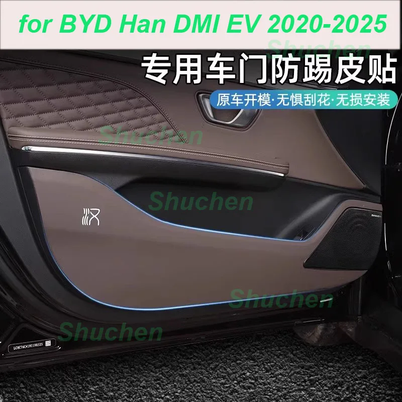 Car Door Anti-kick Pad for BYD Han DMI EV 2020-2025 Door Panel Anti-kick Mats Protective Leather Stickers Interior Accessories
Car Door Anti-kick Pad for BYD Han DMI EV 2020-2025 Door Panel Anti-kick Mats Protective Leather Stickers Interior Accessories