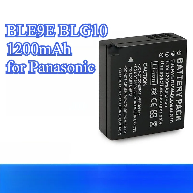 Сменный аккумулятор емкостью 1200 мАч для Panasonic BLE9E BLG10, совместимый с Lumix GX7 GX85 GX9 GF3 GF5 GF6 LX100 G6 G7
Сменный аккумулятор емкостью 1200 мАч для Panasonic BLE9E BLG10, совместимый с Lumix GX7 GX85 GX9 GF3 GF5 GF6 LX100 G6 G7