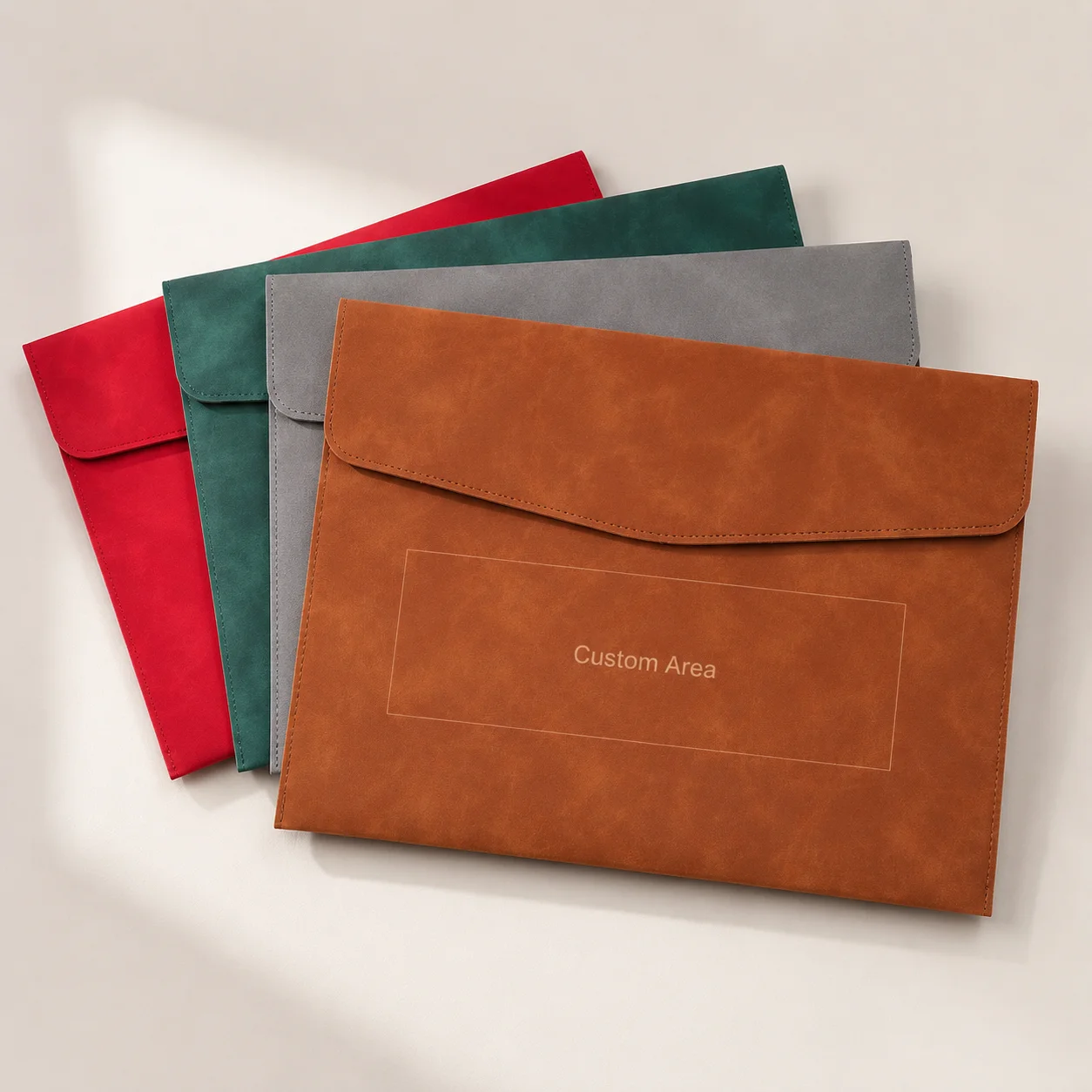 Personalized A4 leather folder, large-capacity document bag, trendy personalized briefcase, laser-engraved name and address
Personalized A4 leather folder, large-capacity document bag, trendy personalized briefcase, laser-engraved name and address
