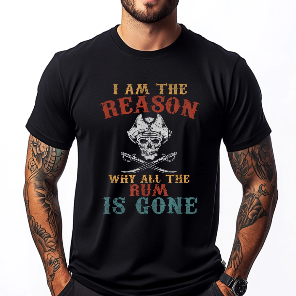 Vintage I M The Reason Why The Rum Is Gone Pirate Luxury T Shirt Cotton Comfort Harajuku
Vintage I M The Reason Why The Rum Is Gone Pirate Luxury T Shirt Cotton Comfort Harajuku