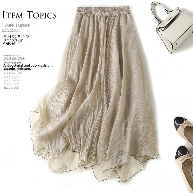 Ele Плиссированная юбка трапециевидной формы с высокой талией. Женская юбка премиум-класса для поездок на работу. Юбка из смеси хлопка средней длины.
Ele Плиссированная юбка трапециевидной формы с высокой талией. Женская юбка премиум-класса для поездок на работу. Юбка из смеси хлопка средней длины.