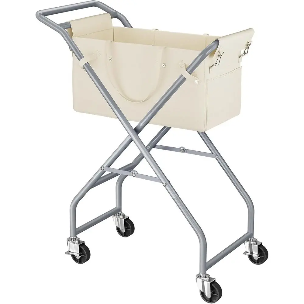 Durable Metal Rolling Hamper with Locking Wheels, Removable Liner, and Easy Assembly for Bedroom and Bathroom (Beige)
Durable Metal Rolling Hamper with Locking Wheels, Removable Liner, and Easy Assembly for Bedroom and Bathroom (Beige)