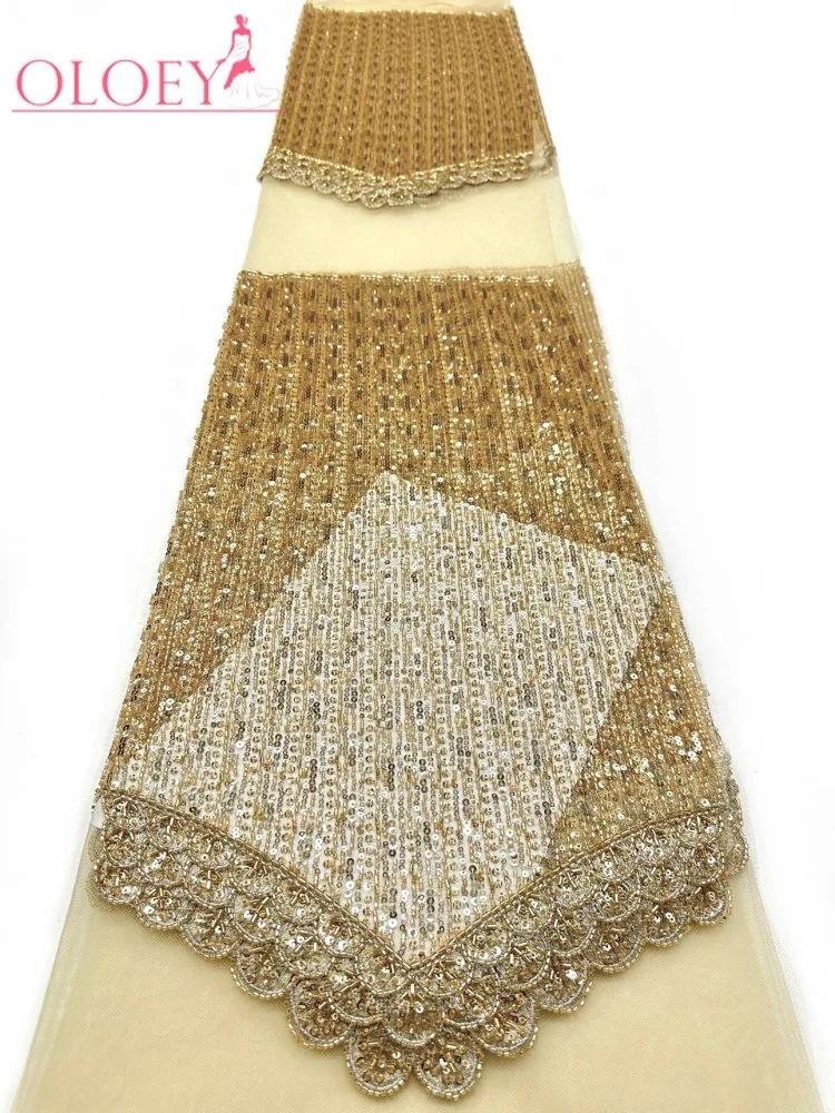 OLOEY Party Luxury Party Gown African Handcrafted Heavy Beaded Sequins Lace Fabric 2026 Luxury French Tulle Lace Fabric
OLOEY Party Luxury Party Gown African Handcrafted Heavy Beaded Sequins Lace Fabric 2026 Luxury French Tulle Lace Fabric