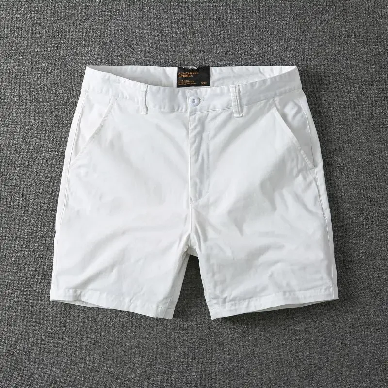 Solid Color Summer Workwear Shorts Men's Casual Five Quarter Pants Youth Fashion Solid Color Simple Outerwear Trendy Shorts
Solid Color Summer Workwear Shorts Men's Casual Five Quarter Pants Youth Fashion Solid Color Simple Outerwear Trendy Shorts