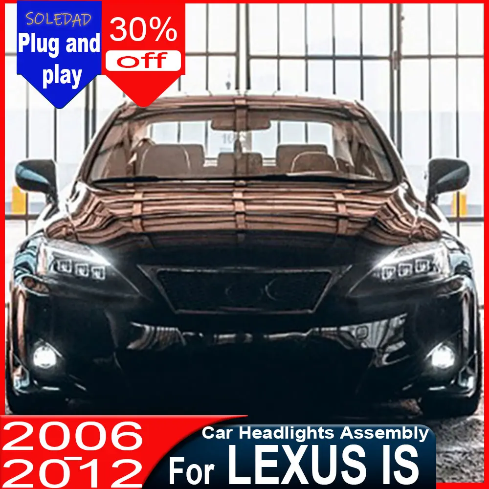 LED Head Lamp Assembly For Lexus IS250 Led Headlights IS350 IS300 2006-2012 IS220d IS Accessories Modified Plug And Play
LED Head Lamp Assembly For Lexus IS250 Led Headlights IS350 IS300 2006-2012 IS220d IS Accessories Modified Plug And Play