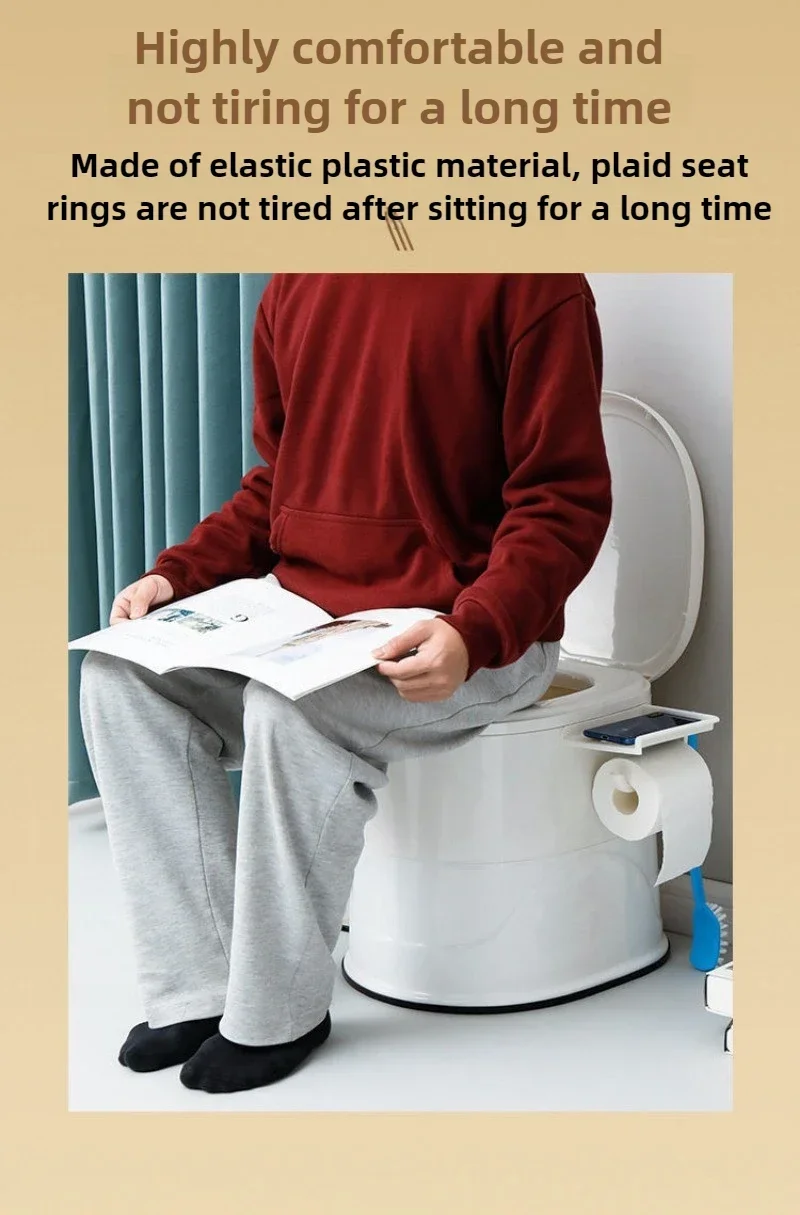 Portable Adult Toilet Chair Plastic Toilet Indoor Spittoon Home Camping Equipment Mobile Toilet for The Elderly Pregna
Portable Adult Toilet Chair Plastic Toilet Indoor Spittoon Home Camping Equipment Mobile Toilet for The Elderly Pregna