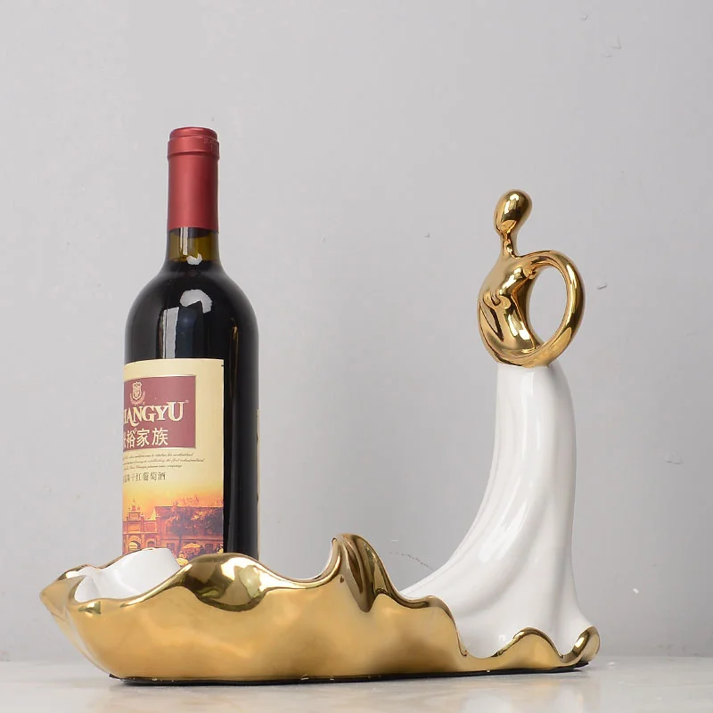 European Style Light Luxury Ceramics Red Wine Rack Decoration New Home Decor Items Creative Restaurant Living Room Wine Cabinet
European Style Light Luxury Ceramics Red Wine Rack Decoration New Home Decor Items Creative Restaurant Living Room Wine Cabinet