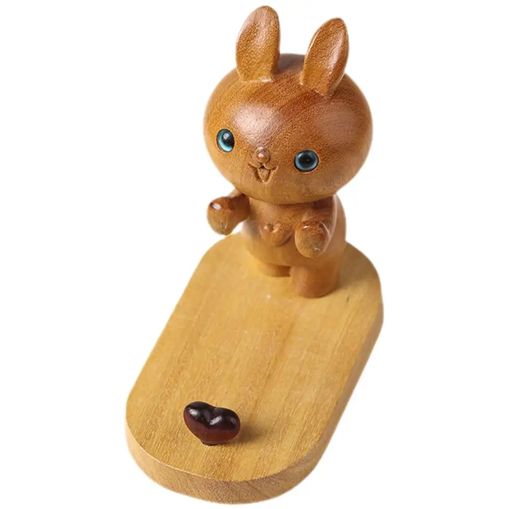 Rabbit Phone Holder Bracket Sports Holders Cellphone Stand Wooden for Desk Baby
Rabbit Phone Holder Bracket Sports Holders Cellphone Stand Wooden for Desk Baby