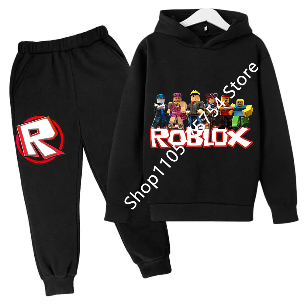 New Roblox Cartoon Child Hoodies Clothes Anime Spr Autumn Boy Girl Hoodies Set Kid Harajuku Fashion Pullover Tops+Pant Suit
New Roblox Cartoon Child Hoodies Clothes Anime Spr Autumn Boy Girl Hoodies Set Kid Harajuku Fashion Pullover Tops+Pant Suit