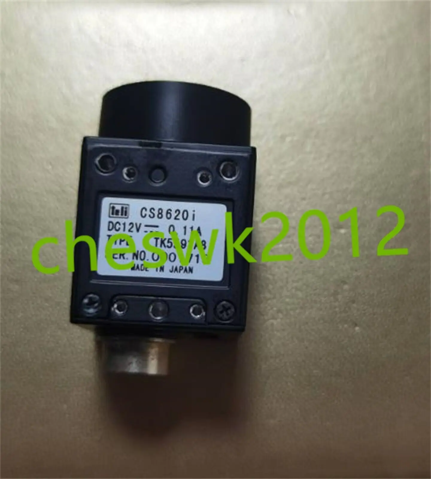 1 шт Teli CS8620I 1/2 дюймовая CCD черно-белая промышленная камера протестирована 
1 шт Teli CS8620I 1/2 дюймовая CCD черно-белая промышленная камера протестирована