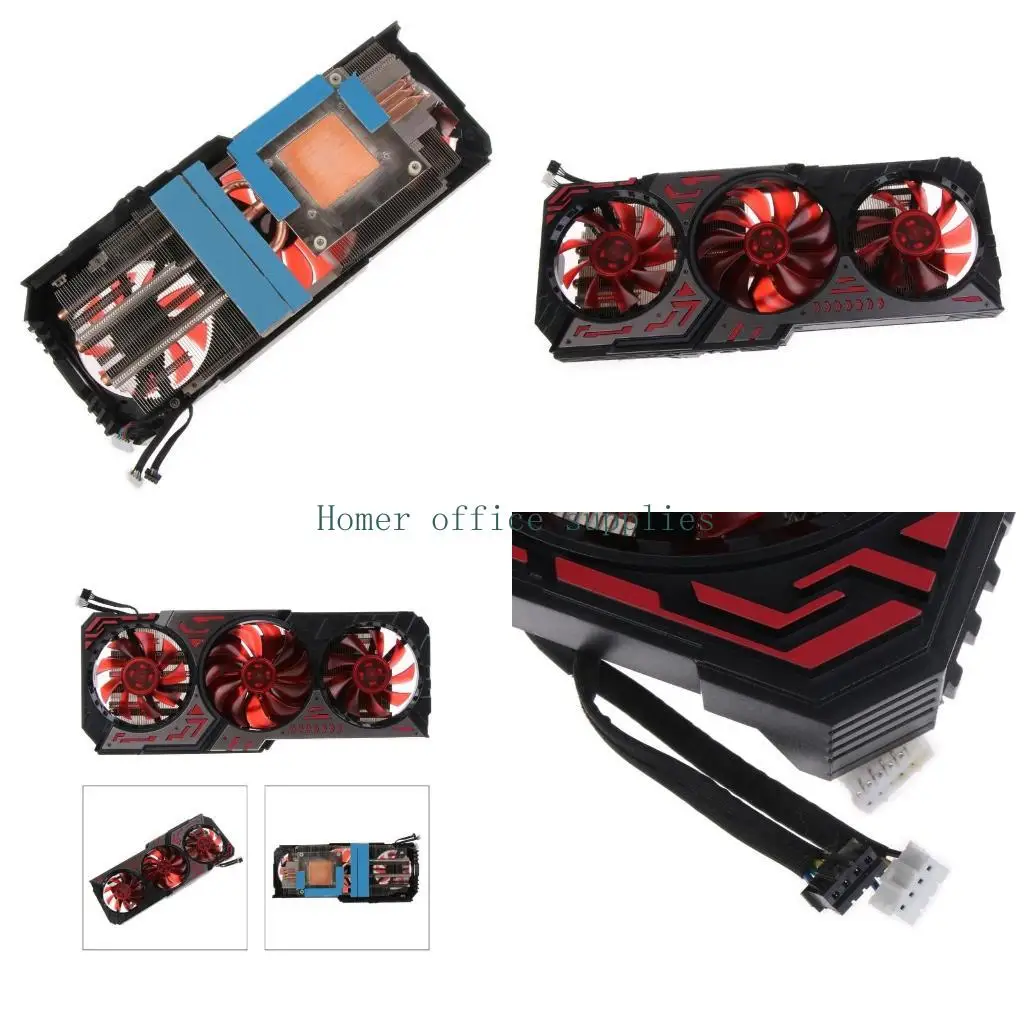 K43B 1PC for GALAX 2060 2070 2080 4Pin 12V VGA Fan Graphics Card Cooling Fan
K43B 1PC for GALAX 2060 2070 2080 4Pin 12V VGA Fan Graphics Card Cooling Fan