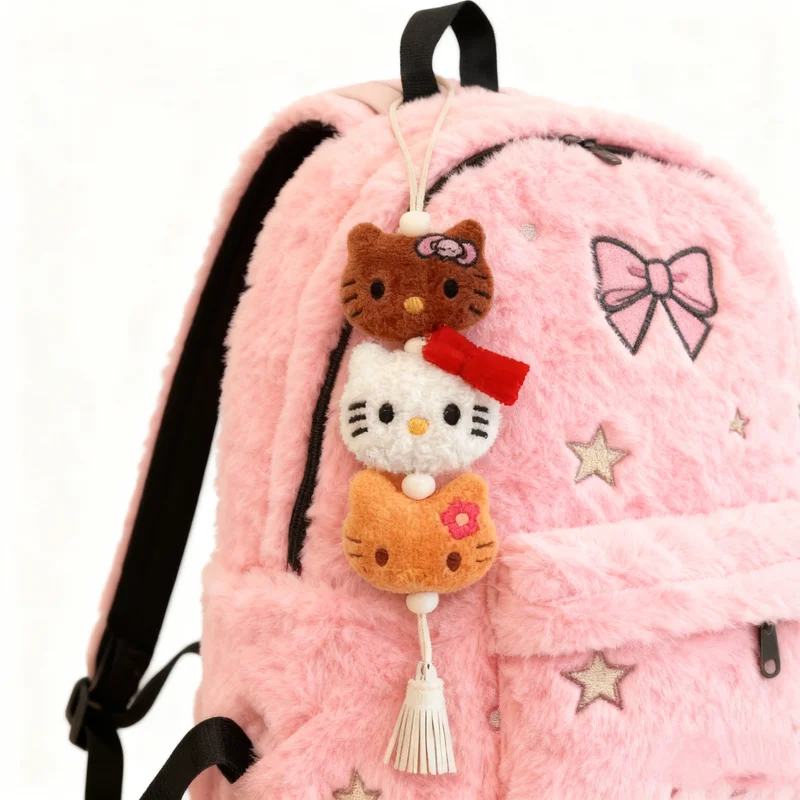 Hello Kitty Keychain Cartoon Backpack Charm Cute Keychain Car Rearview Mirror Decoration Kawaii Pendant Christmas Gift
Hello Kitty Keychain Cartoon Backpack Charm Cute Keychain Car Rearview Mirror Decoration Kawaii Pendant Christmas Gift