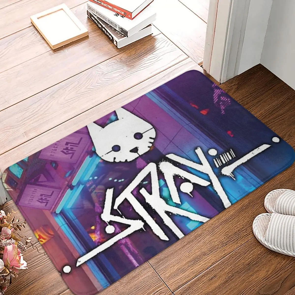 Нескользящий коврик для двери Stray Game, напольный коврик, подушка, ковер для кухни, входа, дома, балкона, коврики для ног
Нескользящий коврик для двери Stray Game, напольный коврик, подушка, ковер для кухни, входа, дома, балкона, коврики для ног