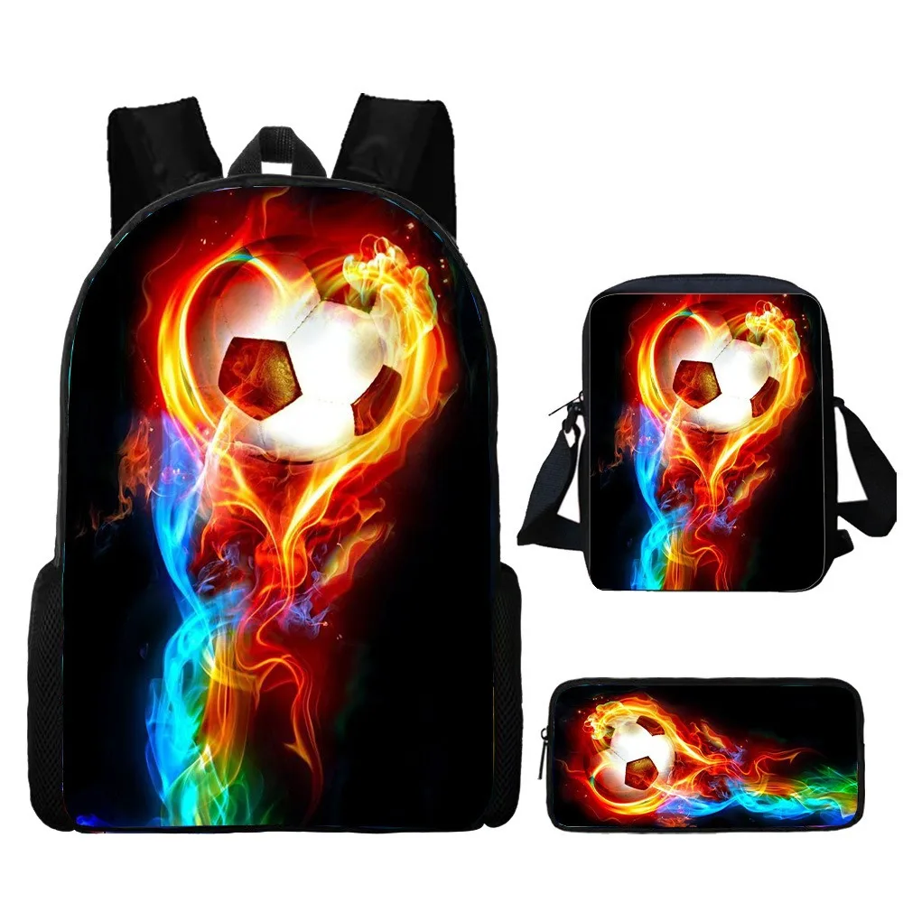 Harajuku Popular Football Basketball 3D Print 3pcs/Set School Bags Laptop Daypack Backpack Inclined shoulder bag Pencil Case
Harajuku Popular Football Basketball 3D Print 3pcs/Set School Bags Laptop Daypack Backpack Inclined shoulder bag Pencil Case