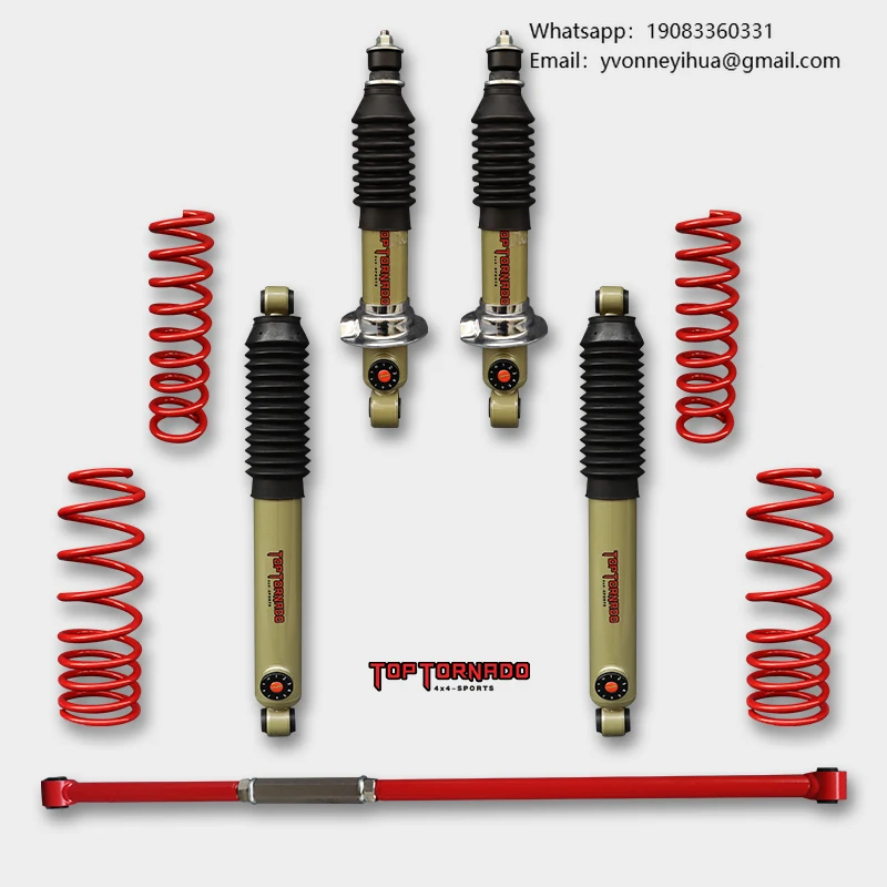 Off Road 2-inch Suspension Lift Kit Off Road 4X4 Adjustable Shock Absorbers Suitable For Navara/NP300
Off Road 2-inch Suspension Lift Kit Off Road 4X4 Adjustable Shock Absorbers Suitable For Navara/NP300