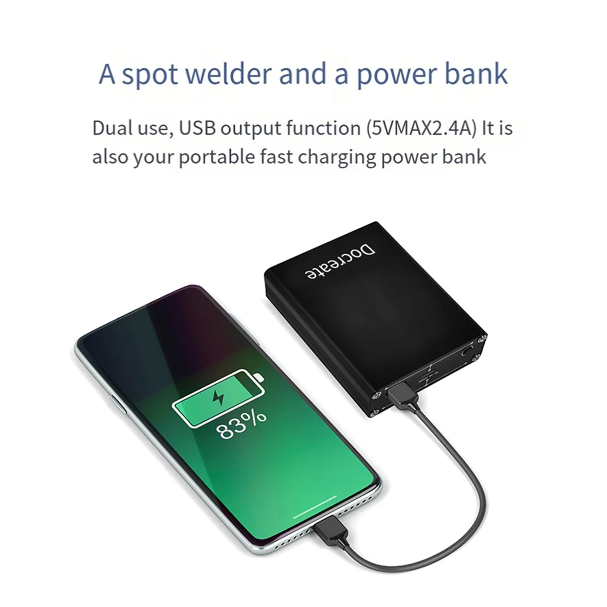 【BAAZ Fast 】DH20 Spot Welder Portable Handheld 9 Gear Spot Welder 5V MAX2.4A Power Bank 18650 Lithium Battery Nickel Sheet
【BAAZ Fast 】DH20 Spot Welder Portable Handheld 9 Gear Spot Welder 5V MAX2.4A Power Bank 18650 Lithium Battery Nickel Sheet