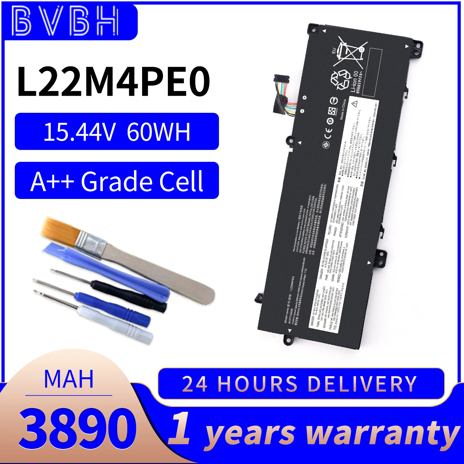 BVBH L22M4PE0 3890mAh For Lenovo ThinkBook 14 G6 ABP G7 ThinkBook ABP 16 G6 IRL L22M4PE0 laptop battery
BVBH L22M4PE0 3890mAh For Lenovo ThinkBook 14 G6 ABP G7 ThinkBook ABP 16 G6 IRL L22M4PE0 laptop battery