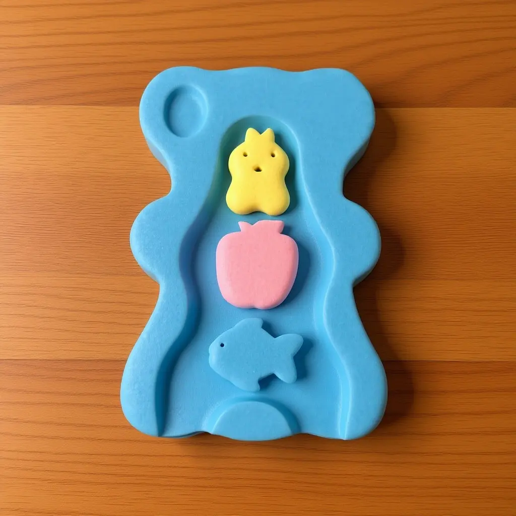 Baby Bath Mat Infant Bathing Pad Comfortable Drying Sponge Bath Cushion with Bear Shape Incline Support Non-Slip Skid Proof
Baby Bath Mat Infant Bathing Pad Comfortable Drying Sponge Bath Cushion with Bear Shape Incline Support Non-Slip Skid Proof