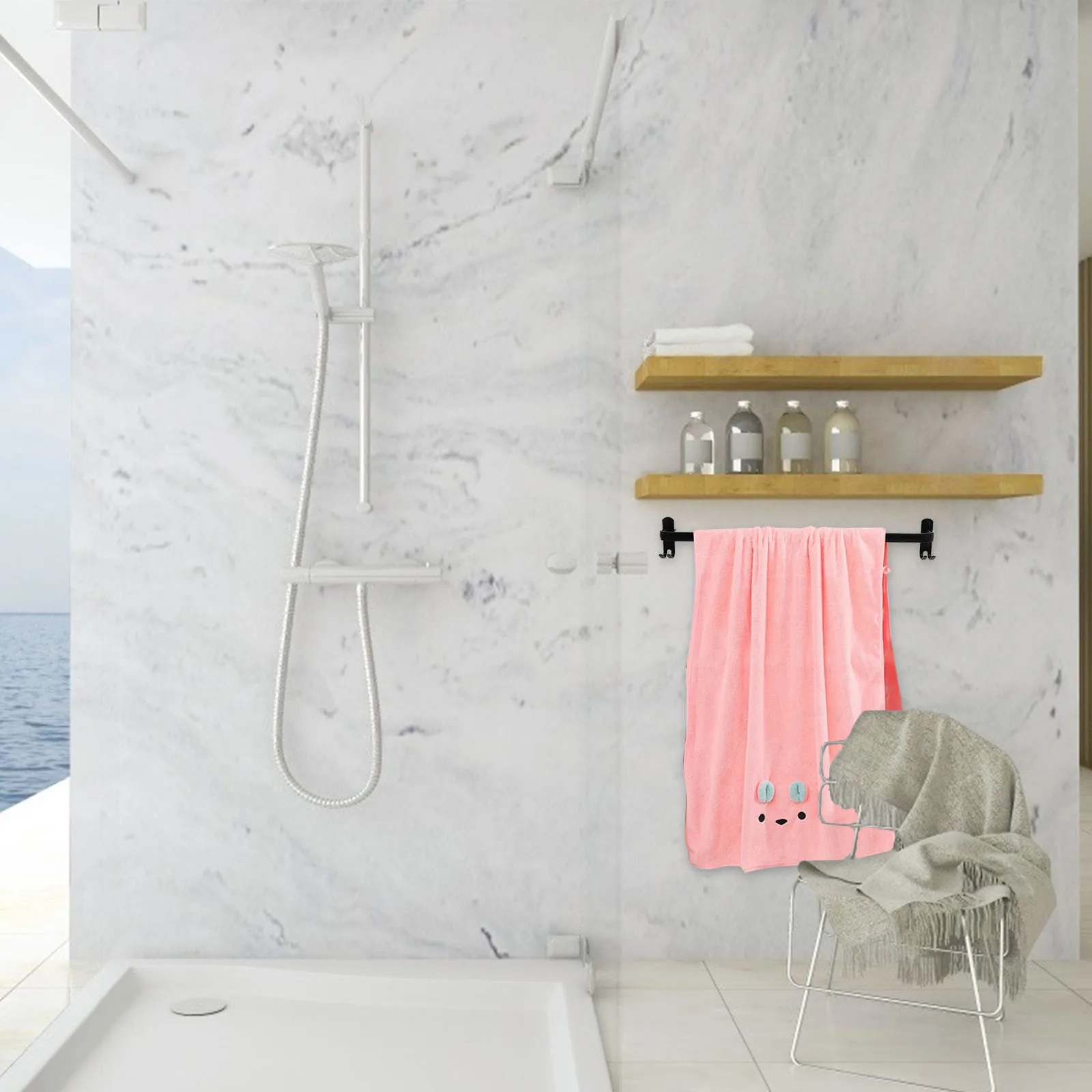 1Pcs Absorbent Bath Towel Premium Coral Fleece Soft Breathable Cartoon Rabbit Design Large Shower Towel for Home Beach Spa Gym
1Pcs Absorbent Bath Towel Premium Coral Fleece Soft Breathable Cartoon Rabbit Design Large Shower Towel for Home Beach Spa Gym