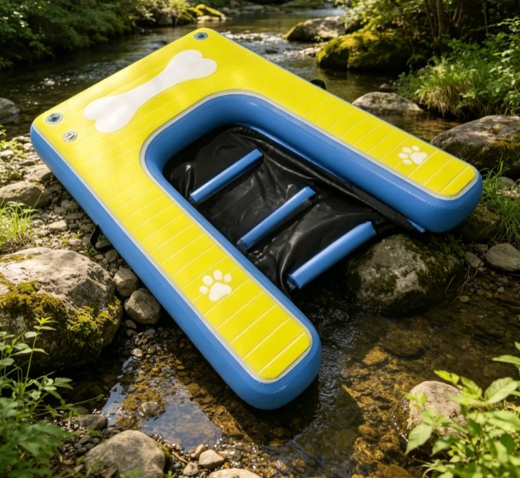 Inflatable Dog Ladder & Floating Platform, Water Mat for Pet Swimming Pool, Safety Accessories for Dog Water Activities
Inflatable Dog Ladder & Floating Platform, Water Mat for Pet Swimming Pool, Safety Accessories for Dog Water Activities
