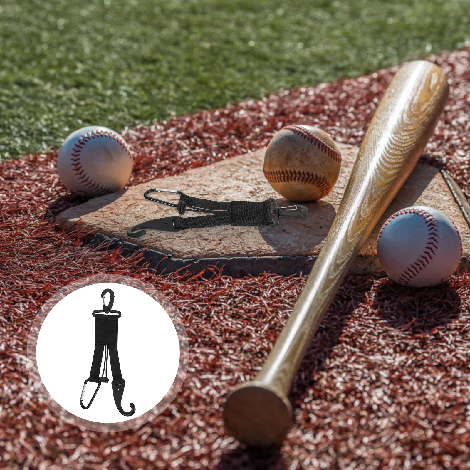 2Pcs Baseball Equipment Holder with Glove Clips and Bat Organizer - Strong Polyester Straps for Secure Bag Attachment Sports
2Pcs Baseball Equipment Holder with Glove Clips and Bat Organizer - Strong Polyester Straps for Secure Bag Attachment Sports
